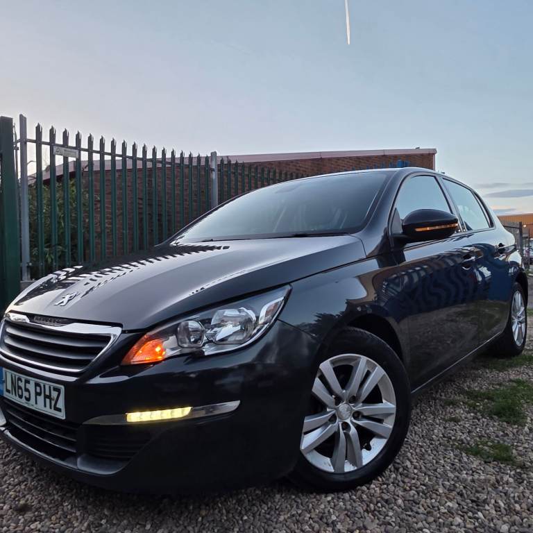 PEUGEOT 308 ACTIVE TRIM EDITION 1.6 DIESEL  £20 ROAD TAX PER YEAR YEAR 2015 LONG MOT HPi CLEAR!!