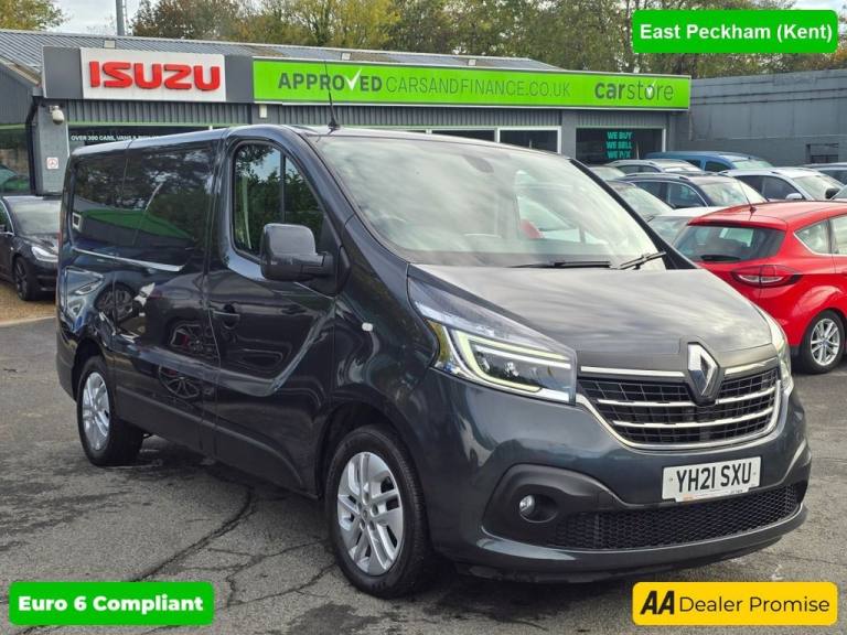 2021 Renault Trafic Grey 2.0 dCi ENERGY 28 Sport Nav Van, Automatic , Euro 6 ULEZ, SWB, Air Con P...
