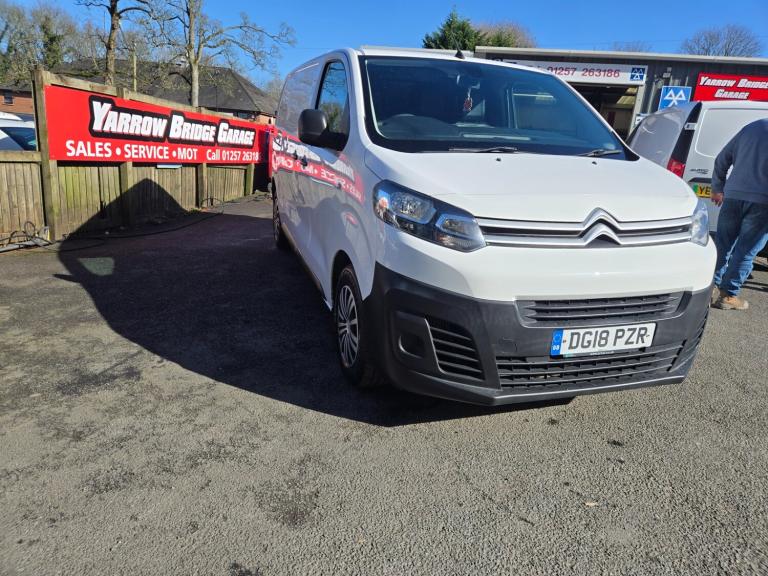 2018 Citroen Dispatch 1400 2.0 BlueHDi 120 Van Enterprise PANEL VAN Diesel Manual
