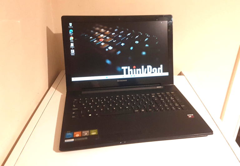 Lenovo G50 15.6" Laptop, Fast AMD A8 4x 2.40GHz, 8GB, 256SSD, DVDRW, WiFi, Webcam, Blueth, HDMI
