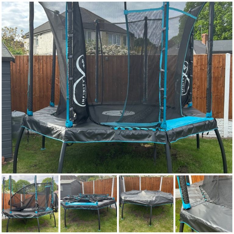 Tp infinity octagonal 10ft trampoline 