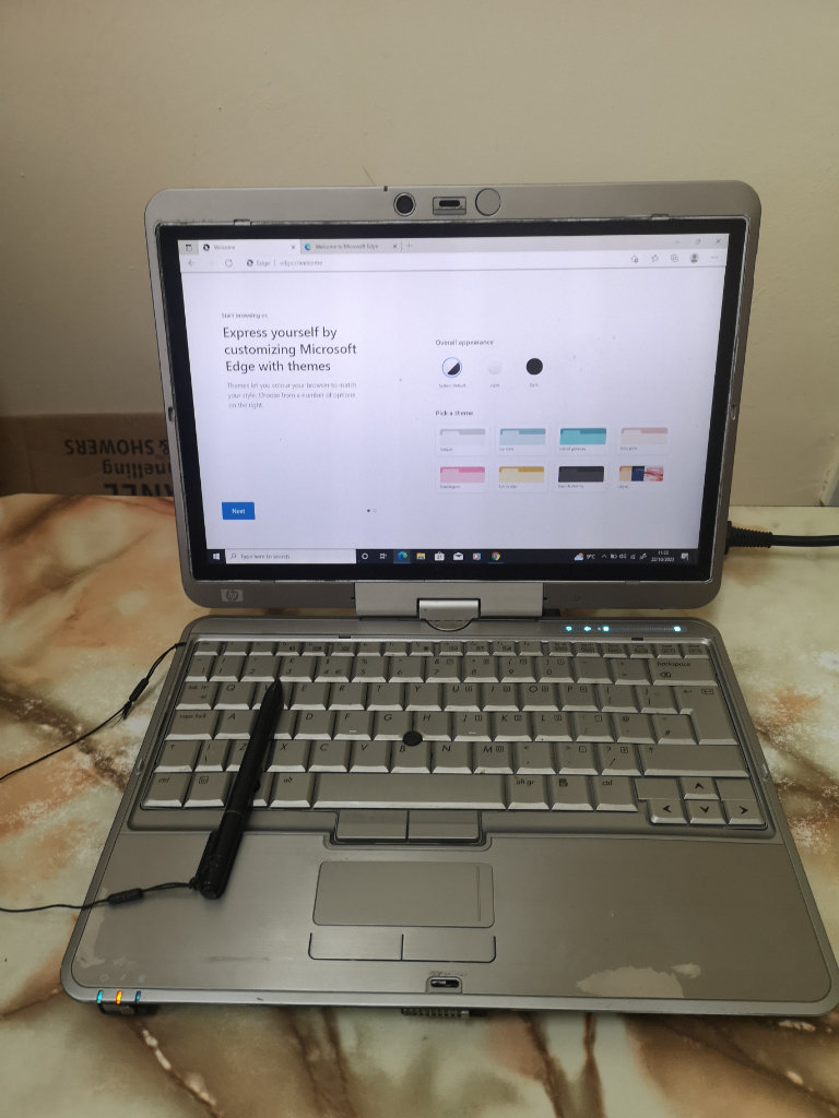  Hp Elitebook 13 inch Laptop with swivel screen on Windows 10 Pro with stylus pen.