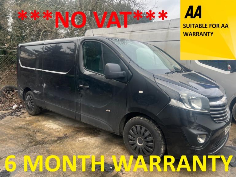 2016 Vauxhall Vivaro 2900 1.6CDTI BiTurbo 120PS ecoFLEX Sportive H1 Van PANEL VAN Diesel Manual