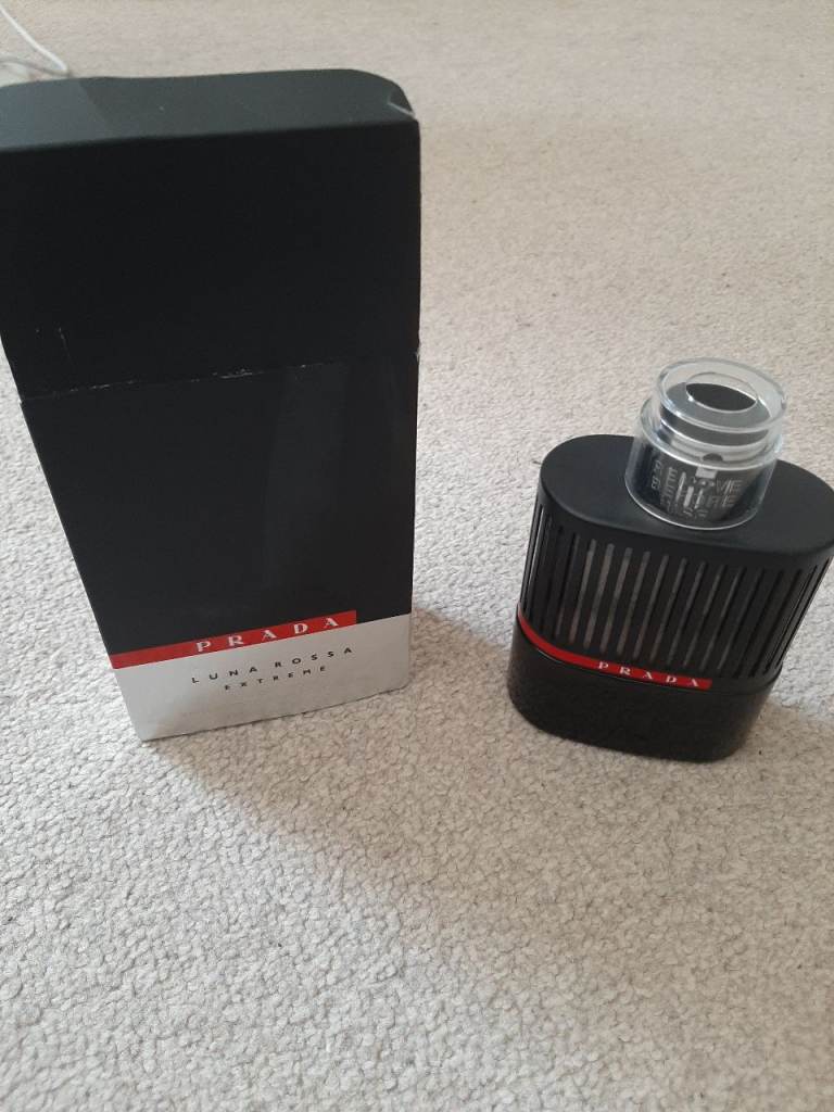 Prada Luna Rossa Extreme EDP 100ml - Over 90% Full with Box - Rare & Discontinued