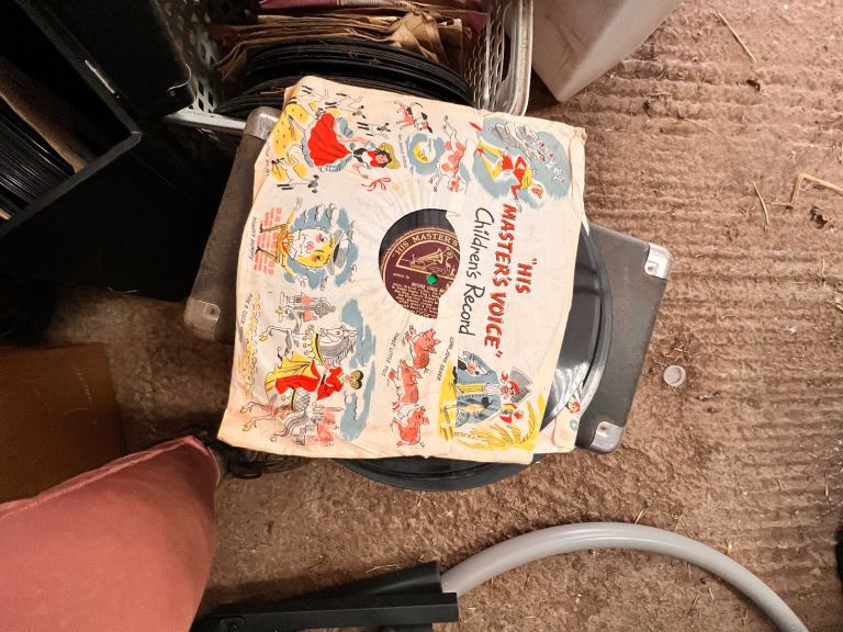 Vintage vinyl records 