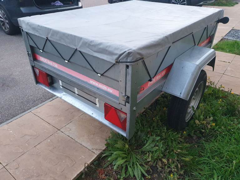 Erde First 150 Trailer with cover