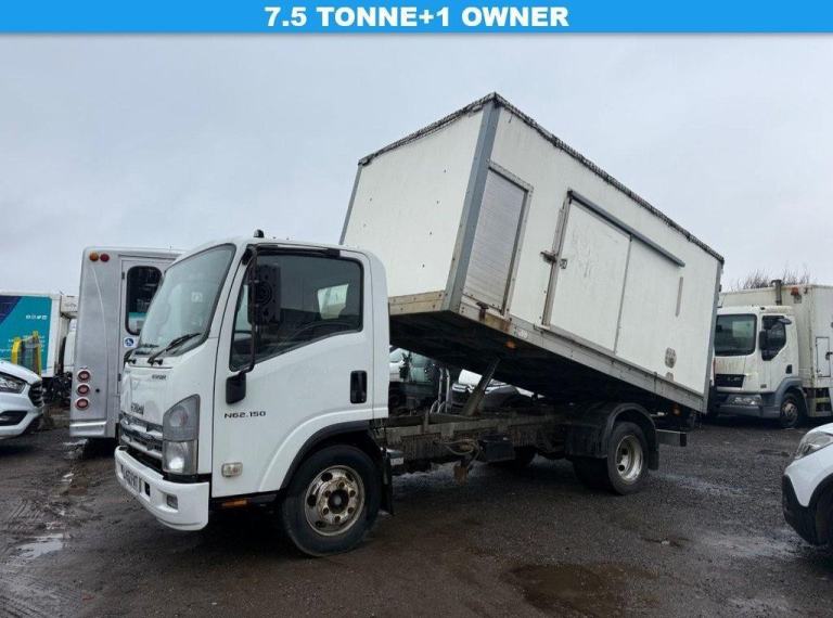 2012 62 ISUZU FORWARD 3.0TD AUTOMATIC 6.2TONNE BOX TIPPER DIESEL