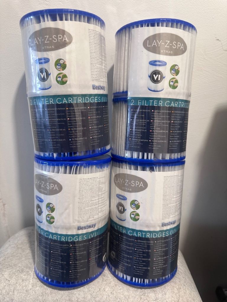 Easy spa filters VI, 4 double packs ( 8) 
