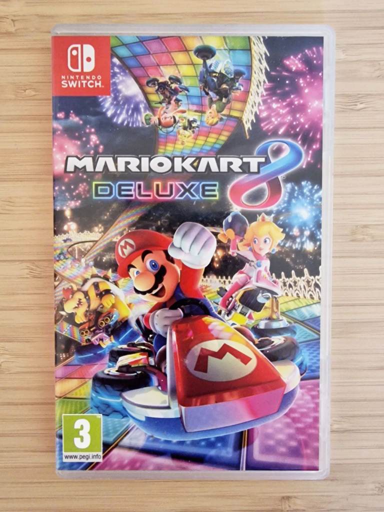 Mario Kart 8 Deluxe - Nintendo Switch 1 and Switch 2 Video Game - Fun Racing Car Game