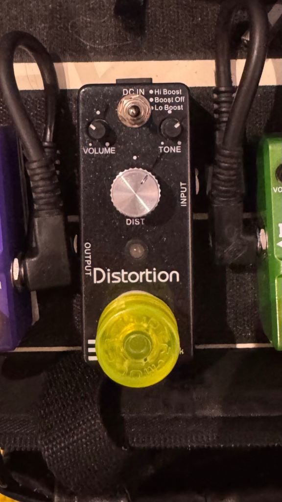 Ex Distortion guitar pedal