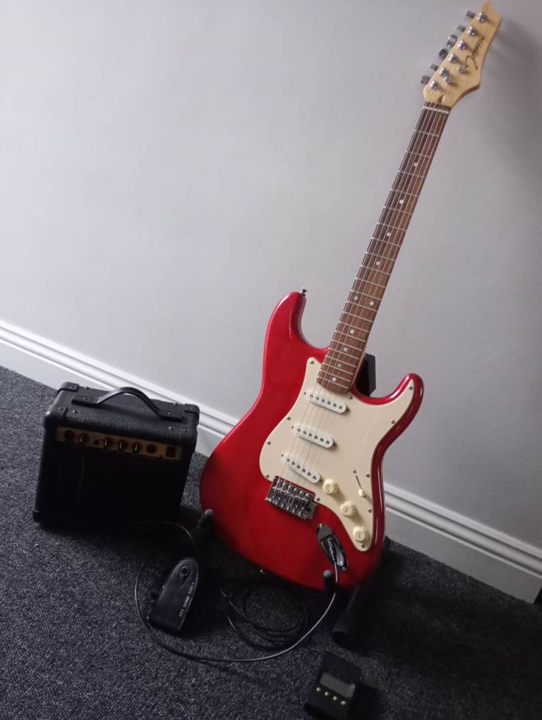 Complete electric guitar kit 