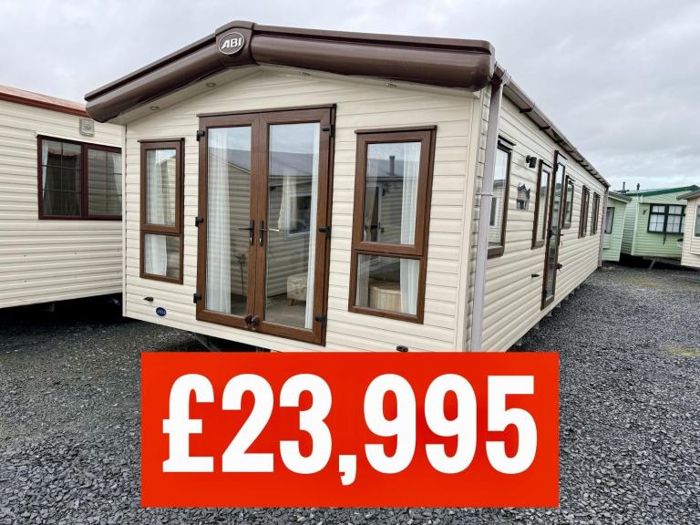 OFFSITE static caravan Scotland double glazed & heated 40x13 2 bed ABI Ambleside