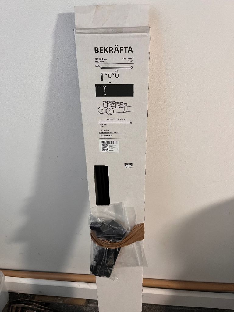 IKEA Curtain Rail (Bekrafta)