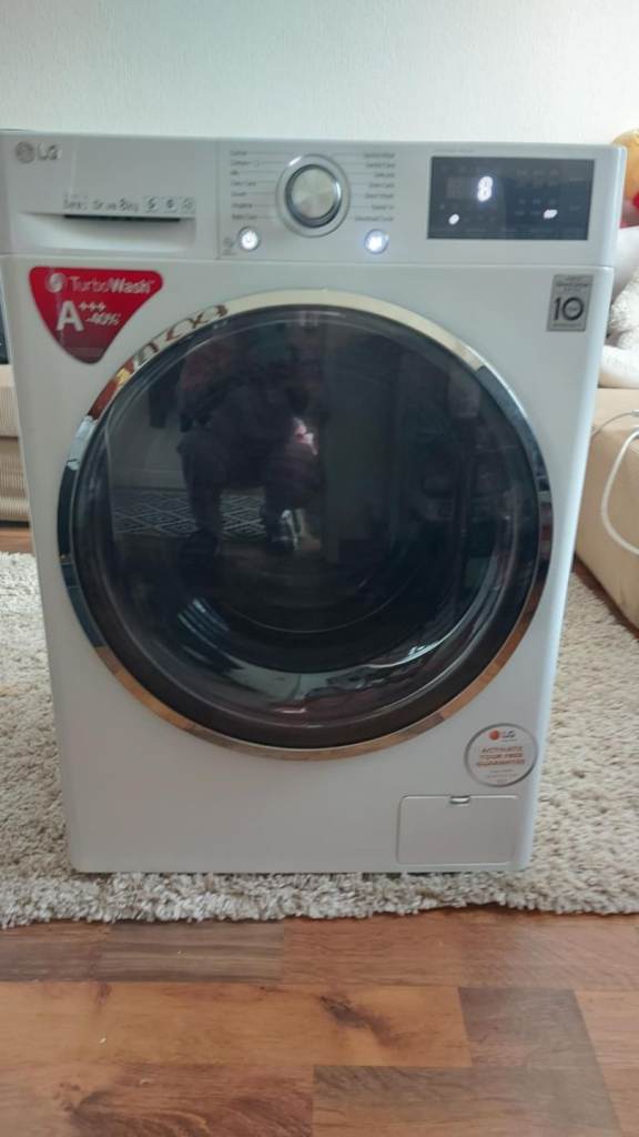 LG 8kg washing machine A++ class