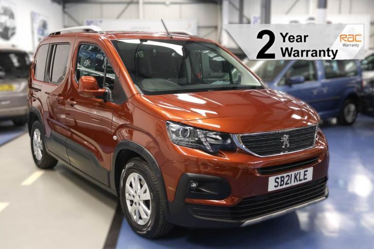 2021(21) Peugeot Rifter 1.2 PureTech Allure 3 Seat Auto WAV ~ Powered Winch 