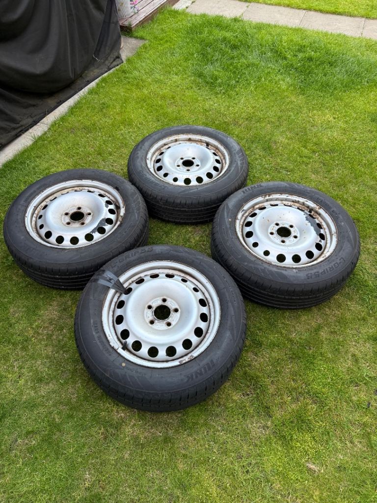 Genuine Ford steel wheels 