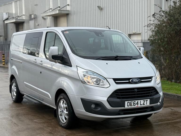 2015 Ford Transit Custom 2.2 TDCi 155ps Low Roof D/Cab Limited Van PANEL VAN Diesel Manual
