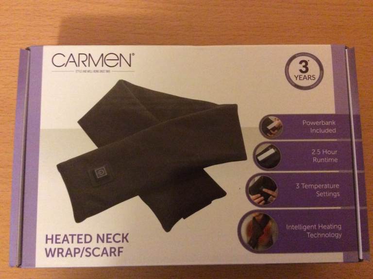Carmen Heated Neck Wrap/Scarf
