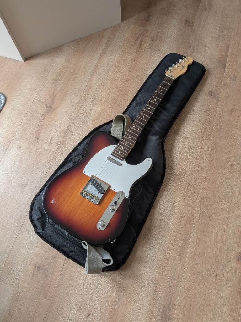 50s style telecaster mexican made body with American made neck 