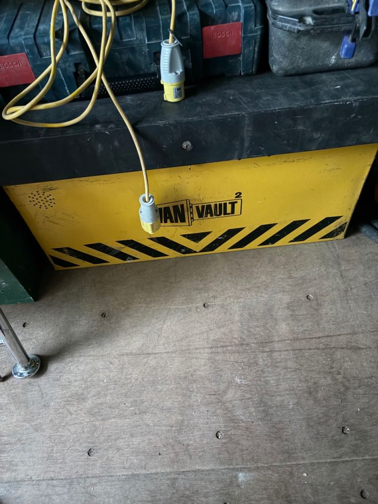 Van vault with keys