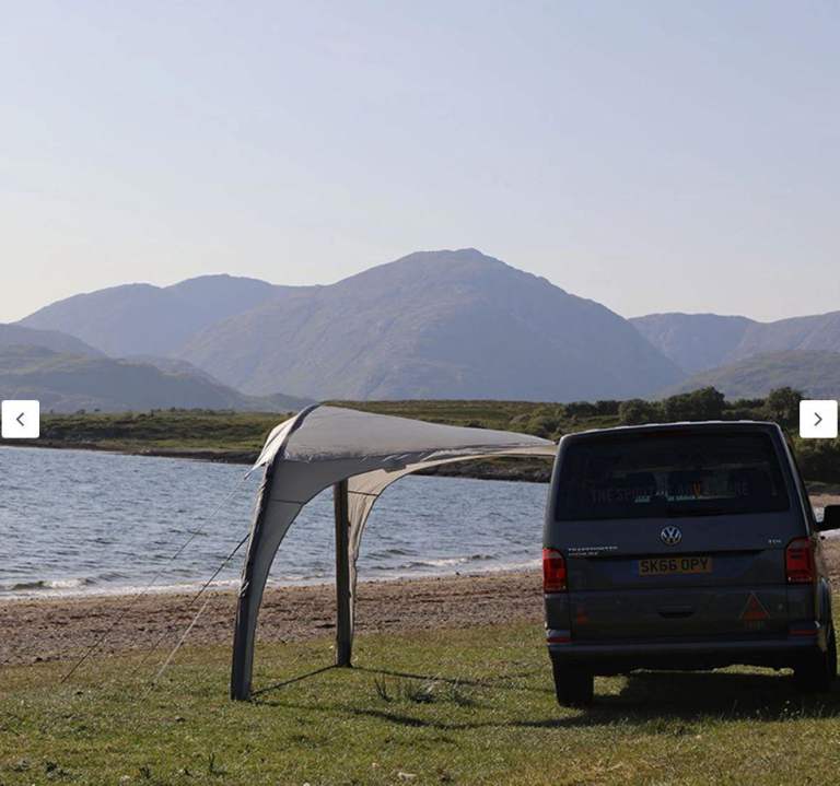 Vango AIRBEAM Sky Canopy 2.5m plus Side Walls awning good as new with tags