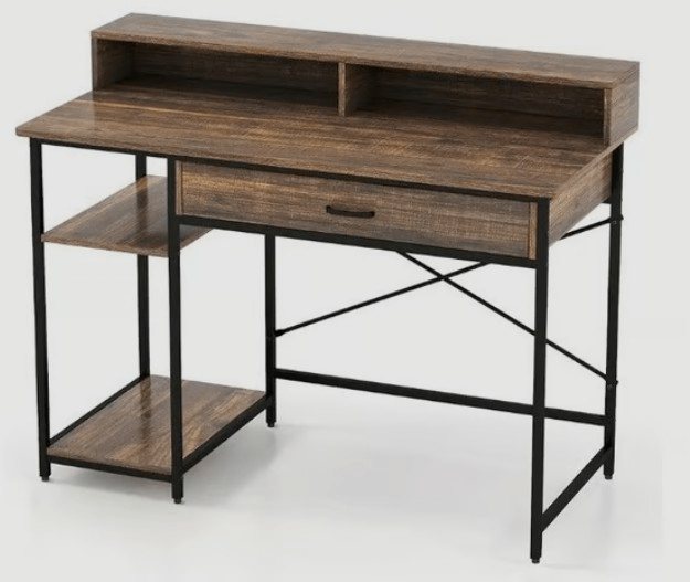 Desk and Swivel Chair 