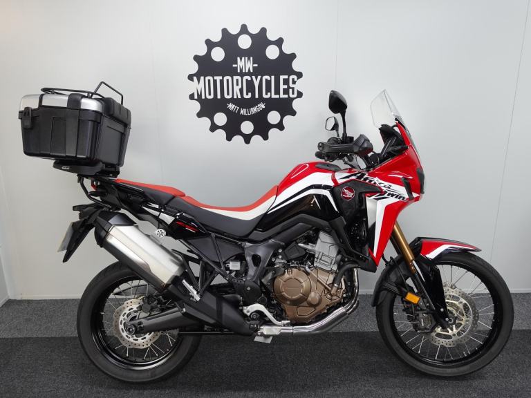 Honda CRF 1000 L Africa Twin. 2019/69. Low Miles. Lovely Example. Red.