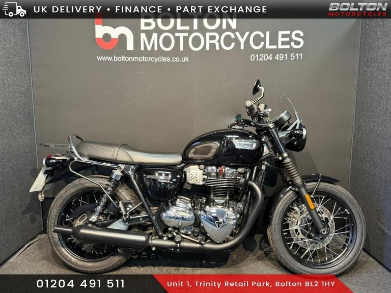 TRIUMPH BONNEVILLE T100 BLACK 2019
