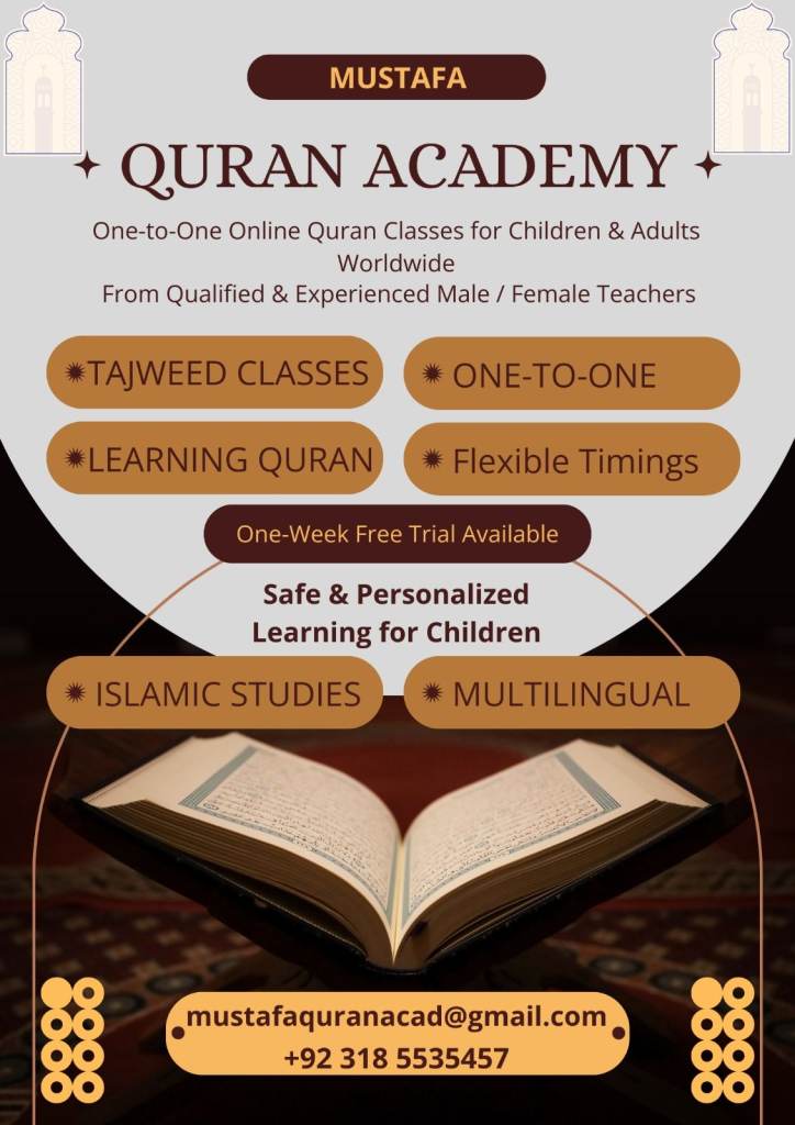 1-to-1 Online Quran & Tajweed Classes for Children | Free Trial | UK