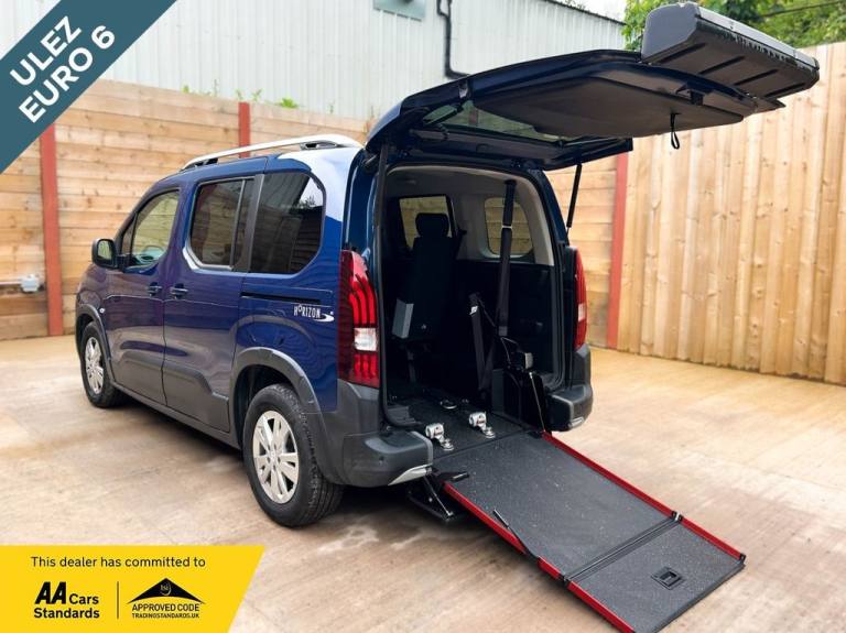 2021 Peugeot Rifter 4 Seat Wheelchair Accessible Disabled Access Vehicle WAV MPV Diesel Manual