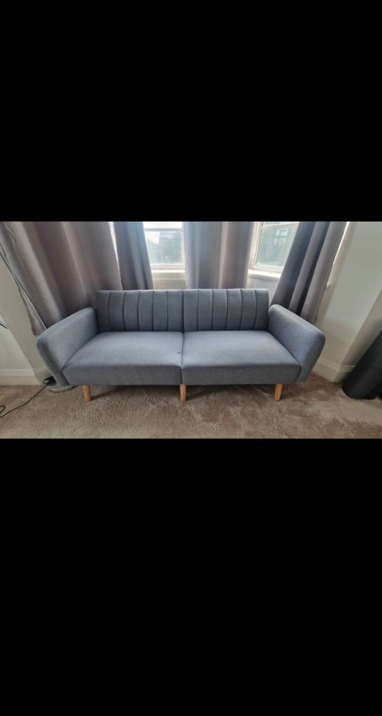 image for Grey sofa bed 