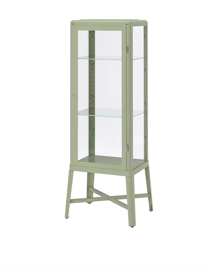 IKEA FABRIKOR Glass Display Cabinet 