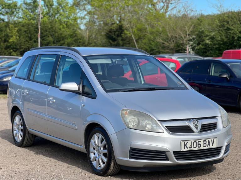 2006 Vauxhall Zafira 1.6i Club 5dr MPV PETROL Manual