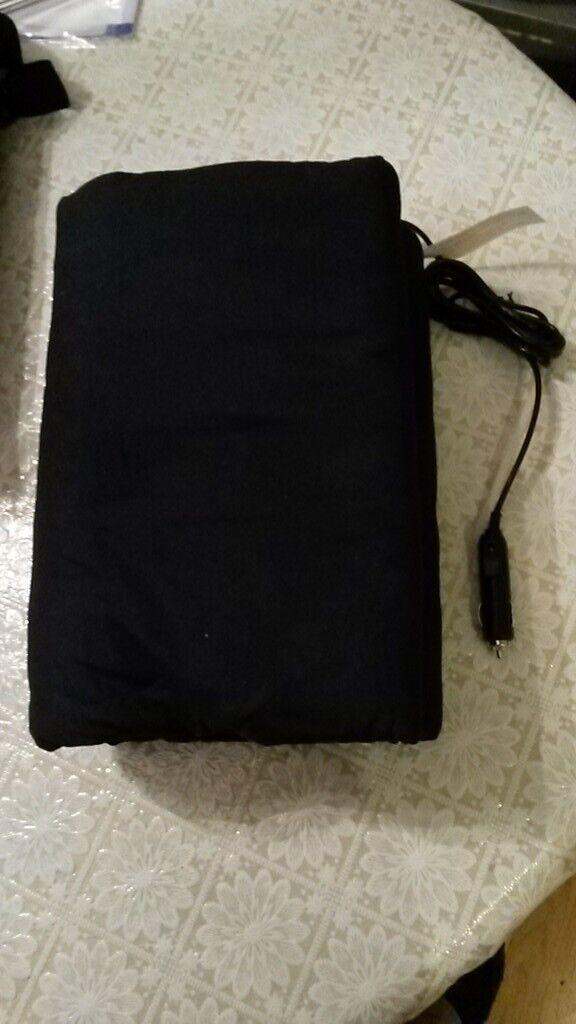 Car Blanket- heated 12v =new item 