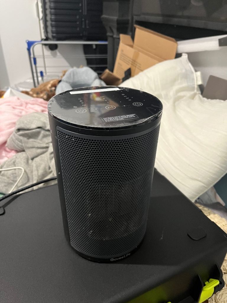 GoveeLife Smart Portable Space Heater – Black, Excellent Condition