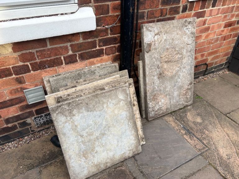 Patio slabs - free