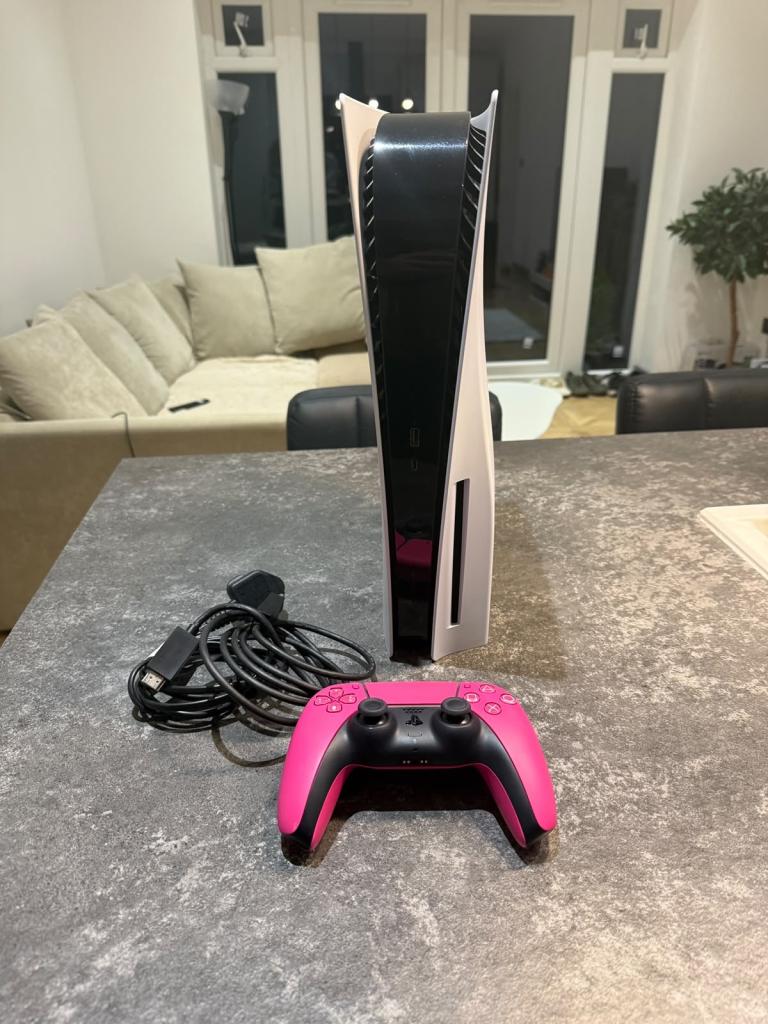 Sony PlayStation 5 Console with Pink Controller
