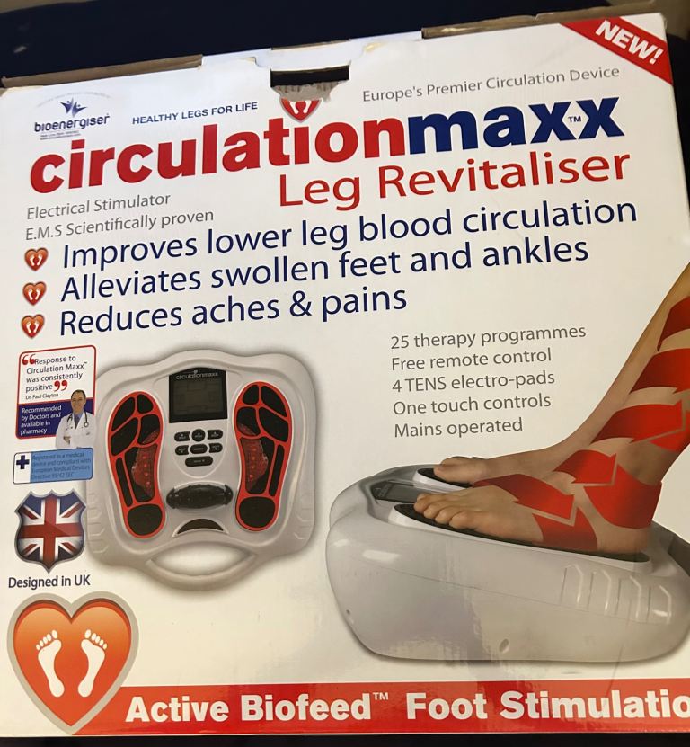 Circulation Maxx Leg Revitaliser AST-300C – As Good As New