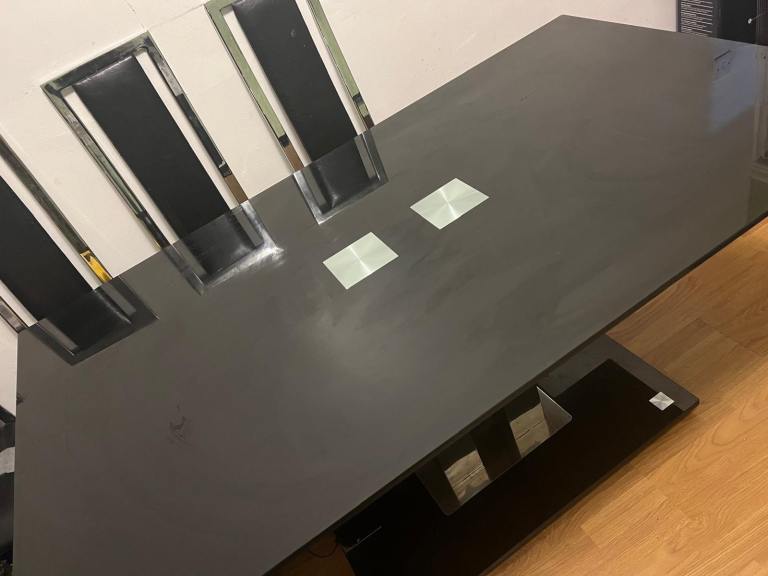 Ceramic Glass Dining table