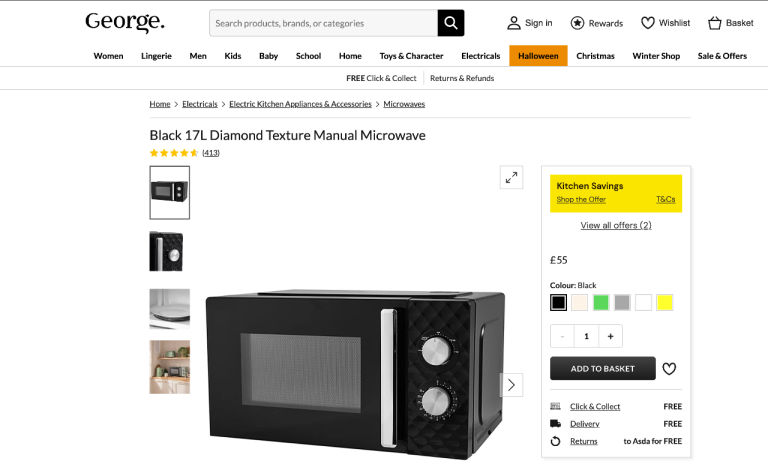 Microwave Diamond Texture Manual (George) 