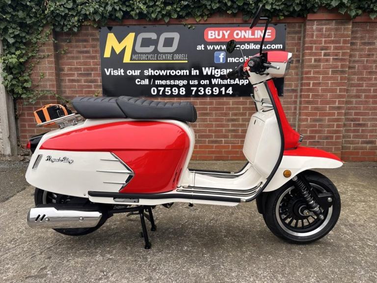Royal Alloy GP125 AC 73 reg 0 miles