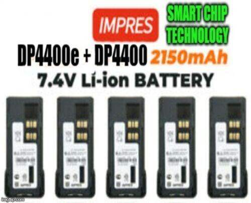 MOTOROLA compatible 2150-2600mAh IMPRES BATTERYs x 6 ,DP4400/e,DP2600,DP4800/1e.