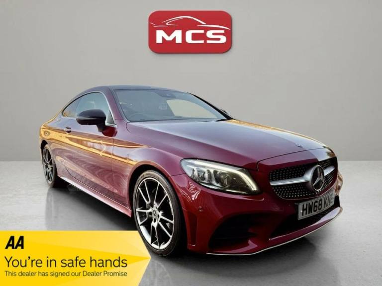 2018 Mercedes-Benz C Class 2.0 C220d AMG Line (Premium Plus) Coupe 2dr Diesel G-Tronic+ Euro 6 (s...