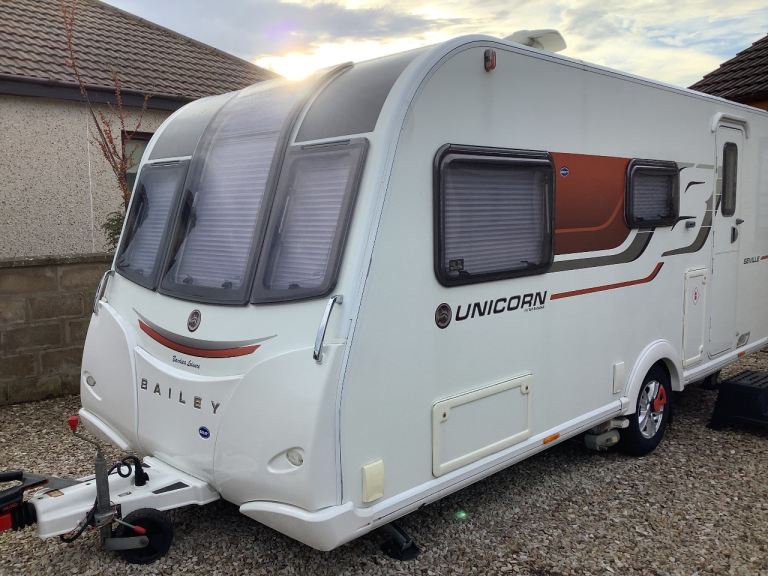 2017 Bailey Unicorn Seville III. 2 berth caravan