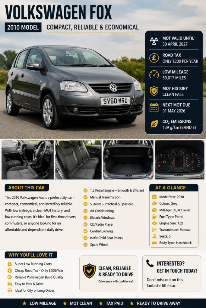 Volkswagen Fox 2010