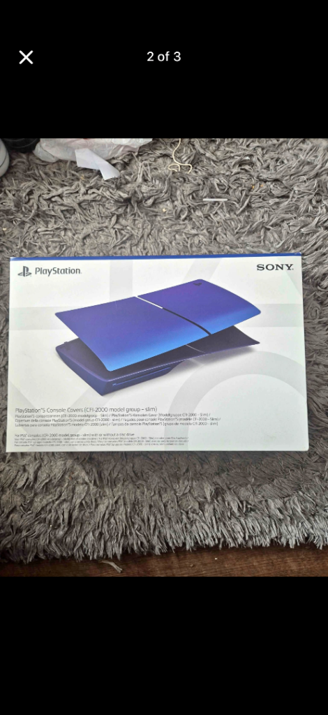 PS5 Console Covers Chroma Indigo 