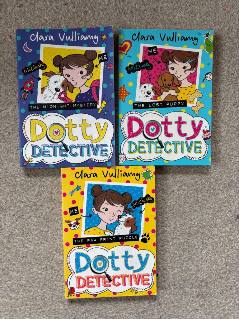 3 x Dotty Detective Books