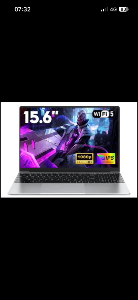 NAIKLULU 15.6 Inch Gamer Laptop