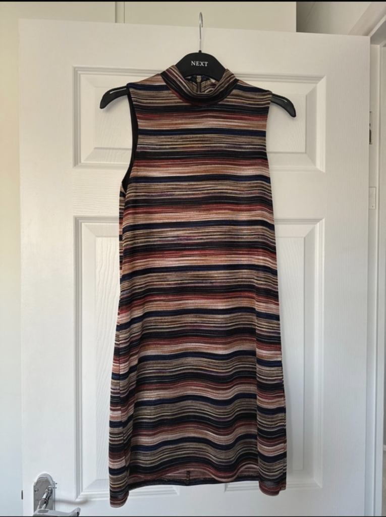 image for New Look multi coloured high neck dress
