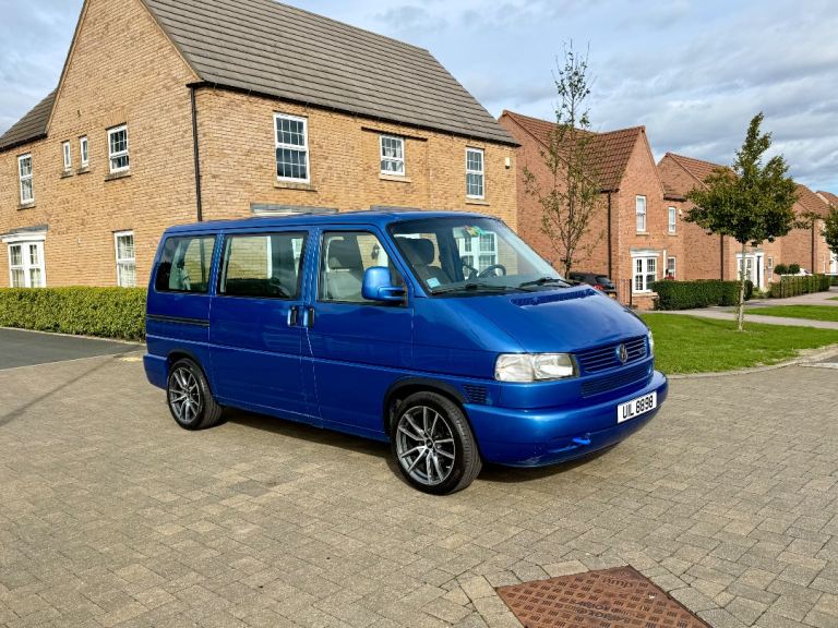 Left Hand Drive Vw Multivan 2.5 Tdi Mot Blue Camper Vw Multivan LHD